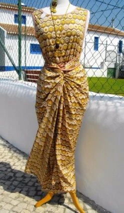 Robe Longue,lisbonne Transformable, Pour Une Grossesse Aussi