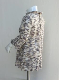 Robe Tunique Fantaisie, Enfant / Bébé Fille, Taille 12 / 18 Mois, Layette Tricoté Main Laine Chinée, Cadeau Naissance Anniversaire -Éclat Boutique 1519614 robe fantaisie enfant bebe fille taille 12 18 mois 5