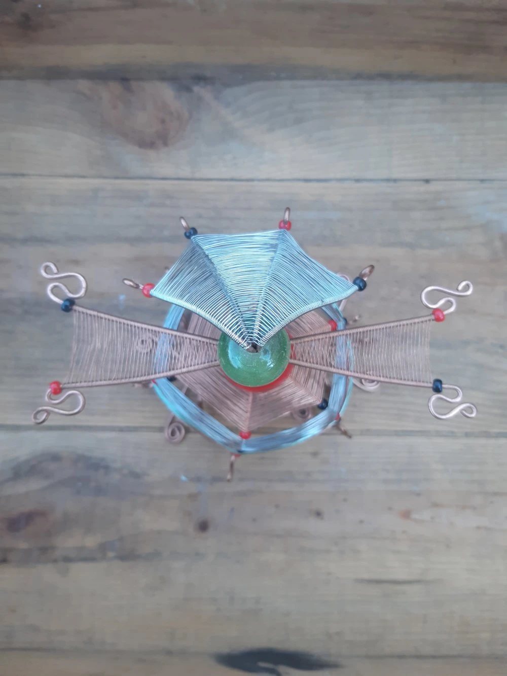 Steffil "robe Arc-en-ciel" Personnage Fait Main. 5 Steffil "robe Arc-en-ciel" Personnage Fait Main. – Image 5