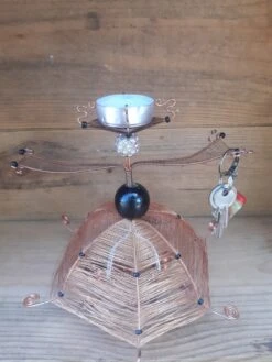 Steffil "robe De Soirée" Personnage Fait Main. -Éclat Boutique 1548929 steffil en soiree personnage en cuivre fait main 6