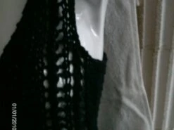 Robe Femme En Coton Noir -Éclat Boutique 1552418 robe femme en coton noir 5