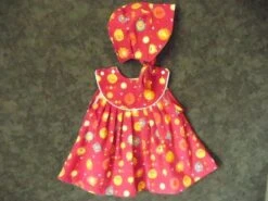 Ensemble Robe Et Béguin En Coton