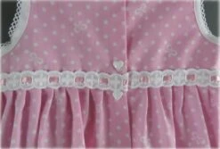 Robe Chasuble Froncée Coton Rose - 18 Mois 7 Robe Chasuble Froncée Coton Rose - 18 Mois -Éclat Boutique 1800336 robe chasuble froncee coton rose 18 mois 4