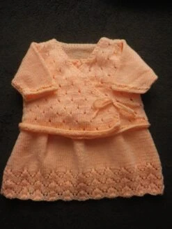 Ensemble Robe + Gilet Bébé Fille