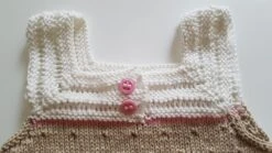 Robe Bébé T. 3 Mois Tricotée Main -Éclat Boutique 1931143 robe bebe t 3 mois tricotee main 4