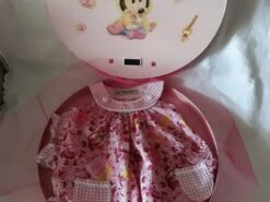 Ensemble Bébé Robe Et Bloomer Coton Oéko-tex Et Zéphir 3/6 Mois Rose "bonbon "fait Main Dans Boîte Cadeau -Éclat Boutique 1943001 ensemble bebe robe et bloomer coton oeko tex et zephir 3 6 4