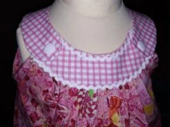Ensemble Bébé Robe Et Bloomer Coton Oéko-tex Et Zéphir 3/6 Mois Rose "bonbon "fait Main Dans Boîte Cadeau -Éclat Boutique 1943001 ensemble bebe robe et bloomer coton oeko tex et zephir 3 6 5