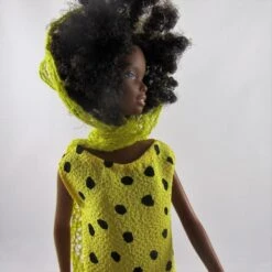 Vêtements Pour Poupée Barbie - "robe Longue D'été" -Éclat Boutique 1955663 vetements pour poupee barbie robe longue d ete 2