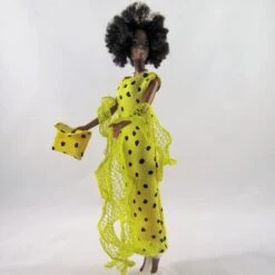 Vêtements Pour Poupée Barbie - "robe Longue D'été"