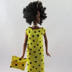 Vêtements Pour Poupée Barbie - "robe Longue D'été" -Éclat Boutique 1955663 vetements pour poupee barbie robe longue d ete 5