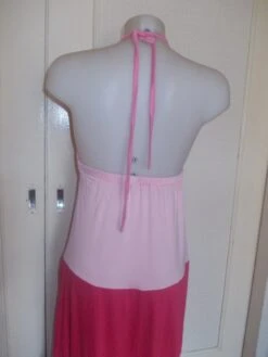 Robe D'été En Coton Lycra Rose Mi Longue A Bretelles Taille 38/40 7 Robe D'été En Coton Lycra Rose Mi Longue A Bretelles Taille 38/40 -Éclat Boutique 1959065 robe d ete en coton lycra rose mi longue a bretelles tail 3