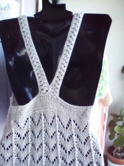 Robe D'été écrue Femme -Éclat Boutique 1977085 robe d ete ecrue femme 3