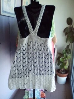 Robe D'été écrue Femme -Éclat Boutique 1977085 robe d ete ecrue femme 4