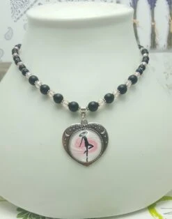 Collier "la Petite Robe Noire"