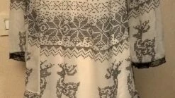 Robe Courte En Viscose Te Polyester Imprimée, Manches Et Poitrine élastiqué,