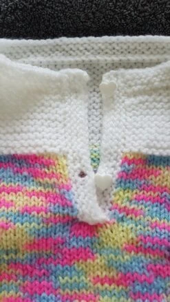 Robe Demi Manche Acrylique En Taille : 12 Mois -Éclat Boutique 2139487 robe demi manche acrylique en taille 12 mois 3