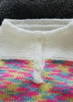 Robe Demi Manche Acrylique En Taille : 12 Mois -Éclat Boutique 2139487 robe demi manche acrylique en taille 12 mois 4