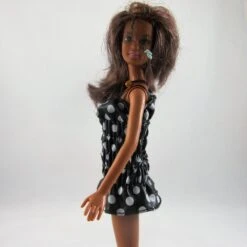 Vêtements Pour Poupée Barbie - "tunique Ou Robe Mini En Simili Cuir" -Éclat Boutique 2226558 vetements pour poupee barbie tunique ou robe mini en si 6