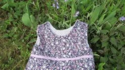 Robe D'été Sans Manche Tissu Fleuri