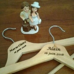 Cintre Personnalisé Avec Votre Prénom Pour Robe De Mariée, Costume, 7 Cintre Personnalisé Avec Votre Prénom Pour Robe De Mariée, Costume, -Éclat Boutique 2496163 cintre personnalise avec votre prenom pour robe de mariee 4