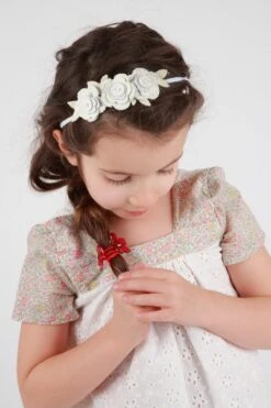 Robe Cortège Bébé, Petite Fille, Broderie Anglaise Et Liberty, Petite Demoiselle D'honneur, Baptême. -Éclat Boutique 2595630 robe cortege bebe petite fille broderie anglaise et lib 5