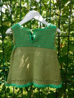 Layette - Robe Bébé Vert Coton Taille 6 Mois -Éclat Boutique 2740792 manteau bebe rose taille 3 mois 4