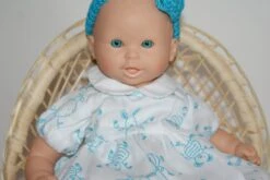 Vêtement Pour Poupée 30 Cm Robe Imprimée Personnage Bleu Turquoise Sur Fond Blanc -Éclat Boutique 2812285 vetement pour poupee 30 cm robe imprimee personnage bleu 6