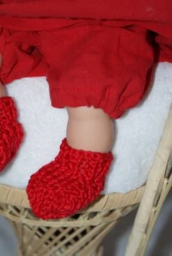 Vêtement Pour Poupée De 30 Cm Robe Rouge -Éclat Boutique 2812293 vetement pour poupee de 30 cm robe rouge 4