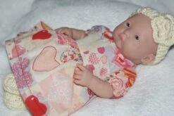 Vêtement Pour Poupée Style Berenguer De 24 Cm Robe En Coton Fond écru Imprimée De Cœurs 10 Vêtement Pour Poupée Style Berenguer De 24 Cm Robe En Coton Fond écru Imprimée De Cœurs -Éclat Boutique 2812305 vetement pour poupee style berenguer de 24 cm robe en c 5