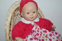 Vêtement Pour Poupon 30 Cm Robe Imprimée De Petites Fleurs Tons Roses -Éclat Boutique 2812323 vetement pour poupon 30 cm robe imprimee de petites fleurs 3