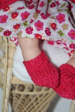 Vêtement Pour Poupon 30 Cm Robe Imprimée De Petites Fleurs Tons Roses -Éclat Boutique 2812323 vetement pour poupon 30 cm robe imprimee de petites fleurs 5