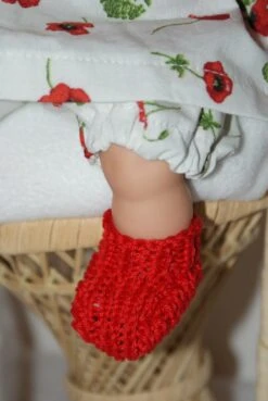 Vêtement Pour Poupée De 30 Cm Robe Fond Blanc Imprimée De Coquelicots Rouges -Éclat Boutique 2812342 vetement pour poupee de 30 cm robe fond blanc imprimee de 3