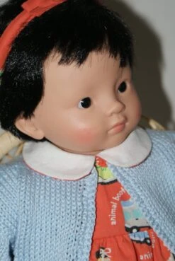 Vetement Pour Poupée De 36 Cm Robe Orange Imprimée Petites Chaussures Pastels -Éclat Boutique 2812351 vetement pour poupee de 36 cm robe orange imprimee petites 6