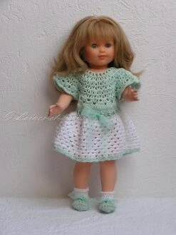 Robe Et Accessoires Pour Poupée De 40 à 45 Cm, Fait Main 5 Robe Et Accessoires Pour Poupée De 40 à 45 Cm, Fait Main -Éclat Boutique 28391 robe et accessoires pour poupee de 40 a 45 cm fait main 2