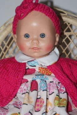 Vêtement Pour Poupon 30 Cm Robe Fond Blanc Imprimé De Lanternes Multicolores Tons Vifs -Éclat Boutique 2855430 vetement pour poupon 30 cm robe fond blanc imprime de peti 3