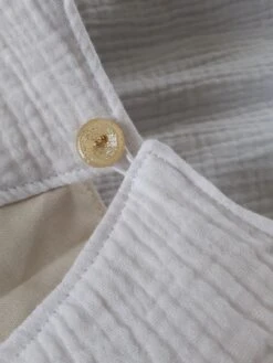 Robe Demoiselle D Honneur Petite Fille Gaze De Coton Et Dentelle Bohème Personnalisable. -Éclat Boutique 2955455 portefeuille minimaliste cuir veritable recycle marron fon 6