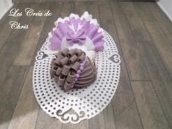 Bébé Fimo Fille Robe Avec Col Effet Dentelle Et Cheveux Reliefs. -Éclat Boutique 3000613 bebe fimo fille robe avec col effet dentelle et cheveux re 5