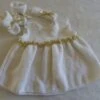 Robe Sans Manches Blanc Pour Bébé Fille Taille 3 Mois