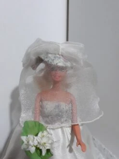 Vêtement De Poupée Mannequin " Robe De Mariée " Pièce Unique Fait Main -Éclat Boutique 3582400 vetement de poupee mannequin robe de mariee piece un 3