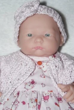 Vêtement Pour Poupée Style Berenguer De 24 Cm Robe Violine Imprimé Petits Lapins -Éclat Boutique 3583875 vetement pour poupee style berenguer de 24 cm robe orang 3