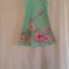 Robe Enfant Motif Fleurs/oiseaux 8ans
