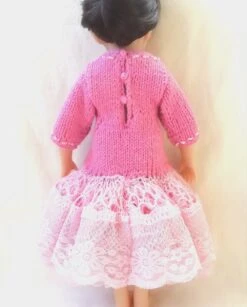 Tenue Robe Et Accessoires Poupée 34-36 Cm Faite Main, Ruby Red Fashion Friends, Mini Maru -Éclat Boutique 3727999 tenue robe et accessoires poupee 34 36 cm faite main ruby 6