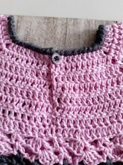 Robe Rose Bebe Au Crochet Fait Main -Éclat Boutique 3812339 robe rose bebe au crochet fait main 3