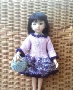 Tenue Robe Et Accessoires Poupée 32-36 Cm Faite Main, Las Amigas, Les Chéries, Minouche, Fashion Friends, Mini Maru -Éclat Boutique 3967587 tenue robe et accessoires poupee 32 36 cm faite main las a 6