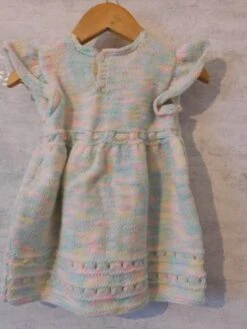 Devant -Éclat Boutique 4100141 robe bebe taille 6 mois 2