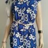 Robe Fleurs Tiaré Sans Manches, Blouse, Tunique, Summer Dress, Long Blouse, Robe Chemise