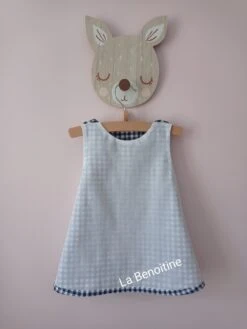 Ensemble Robe Trapèze Doublée Et Culotte Bouffante En 12 Mois, Fait-main. -Éclat Boutique 4229306 ensemble robe trapeze et culotte bouffante en 12 mois fait 3