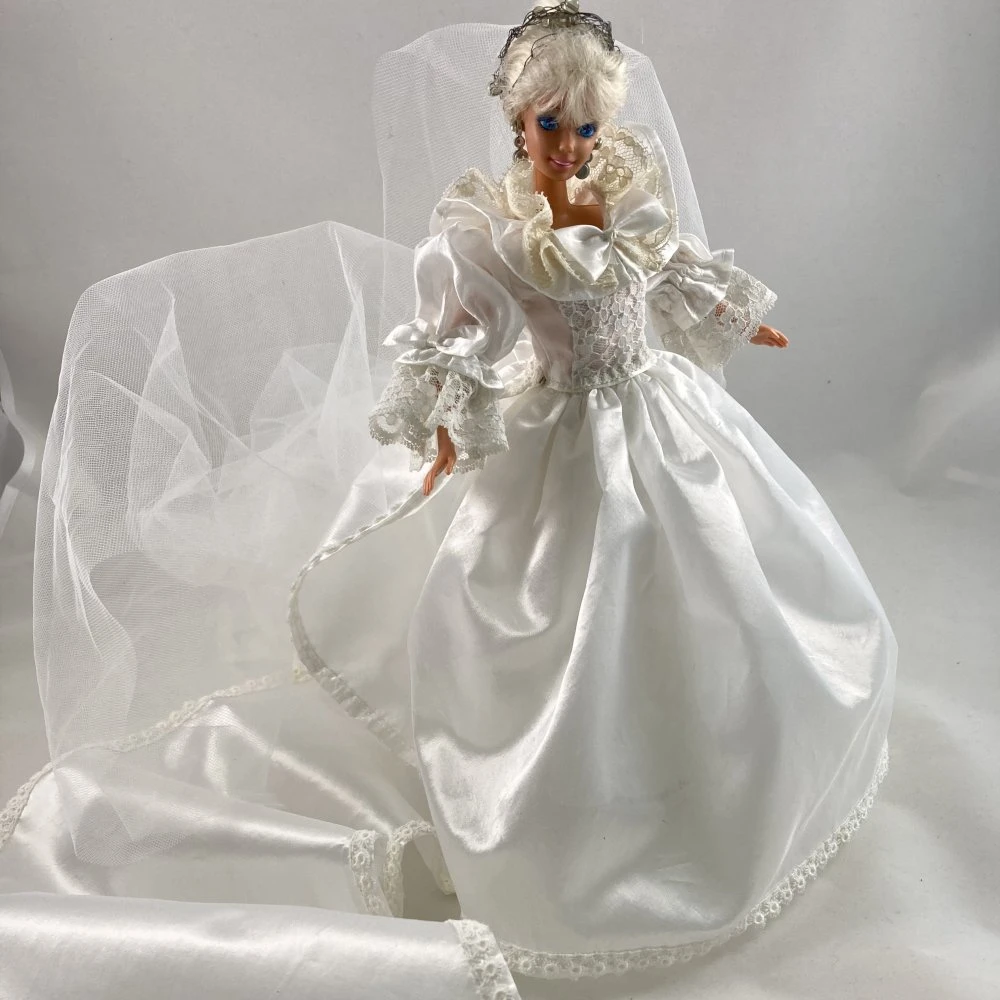 Vêtements Pour Poupée Barbie - "mariage Princier"... Robe D'exception... 4 Vêtements Pour Poupée Barbie - "mariage Princier"... Robe D'exception... – Image 4