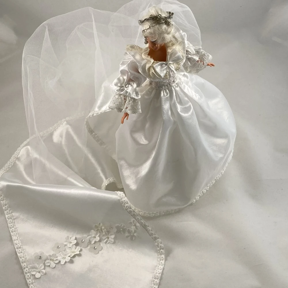 Vêtements Pour Poupée Barbie - "mariage Princier"... Robe D'exception... 3 Vêtements Pour Poupée Barbie - "mariage Princier"... Robe D'exception... – Image 3