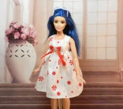 Robe Pour Poupée Barbie Curvy ,vêtement Pour Poupée Barbie -Éclat Boutique 4322564 robe pour poupee barbie curvy vetement pour poupee barb 3